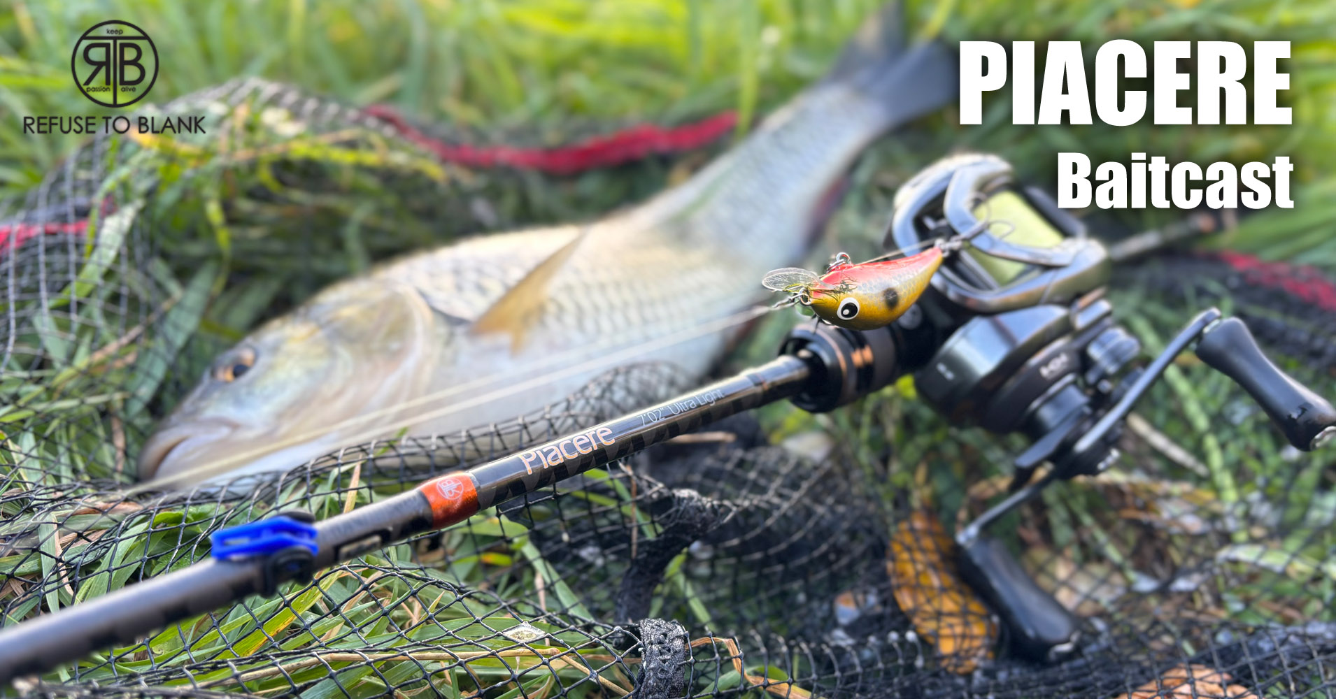 RTB, Refuse to blank, piacere, baitcast, bfs, multis, casting, pergetőbot
