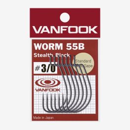 Vanfook Worm-55B Stealth Black - 5/0 - 5db