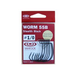 Vanfook Worm-55B Stealth Black - 6/0 - 4db