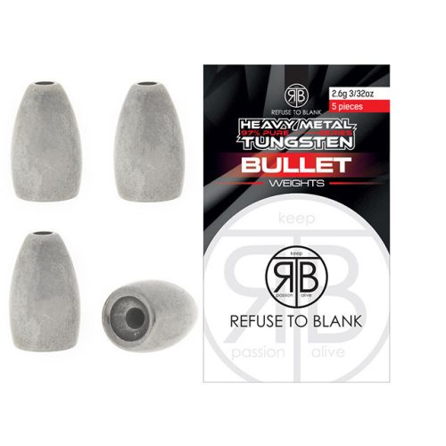 RTB Tungsten Bullets Flipping Weights - 2,6gr - 5db