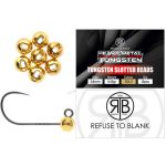 RTB Tungsten Slotted Beads - Gold - 0,72gr - 10db