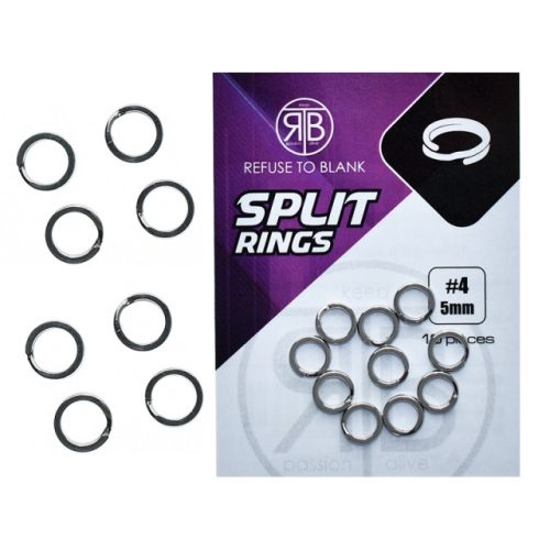 RTB Split Rings  - 5 - 5.5 mm - 10db