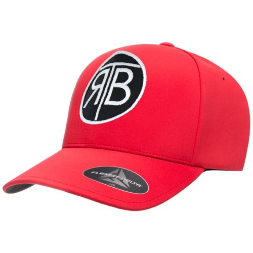 RTB Flexfit Delta Baseball Cap - Red - L/XL