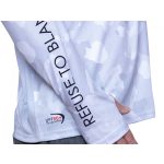 RTB UV Long Sleeve Hoodie UPF 50+ - S - Light Camo Grey