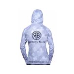 RTB UV Long Sleeve Hoodie UPF 50+ - L - Light Camo Grey