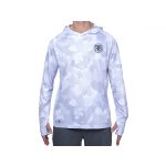 RTB UV Long Sleeve Hoodie UPF 50+ - XL - Light Camo Grey