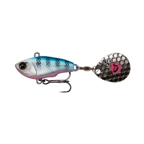Savage Gear Fat Tail Spin 5,5 cm - Blue Silver Pink