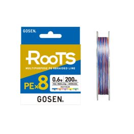 Gosen Roots PE X8 - PE 4.0 - 300m - 0.33mm - Multi Color