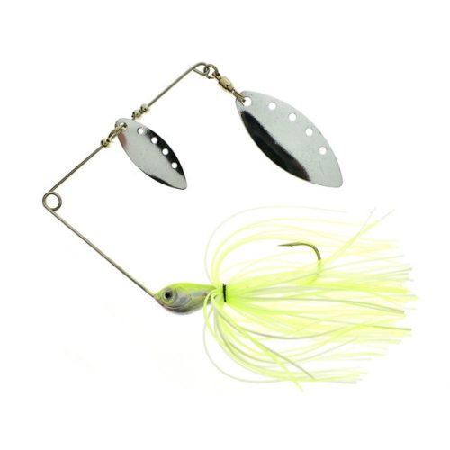 RTB Dual Blade Spinnerbait 16 gr - Chartreuse Silver Glitter