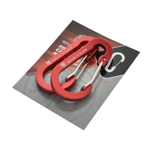 RTB Fishing Carabiner - Red - 2db